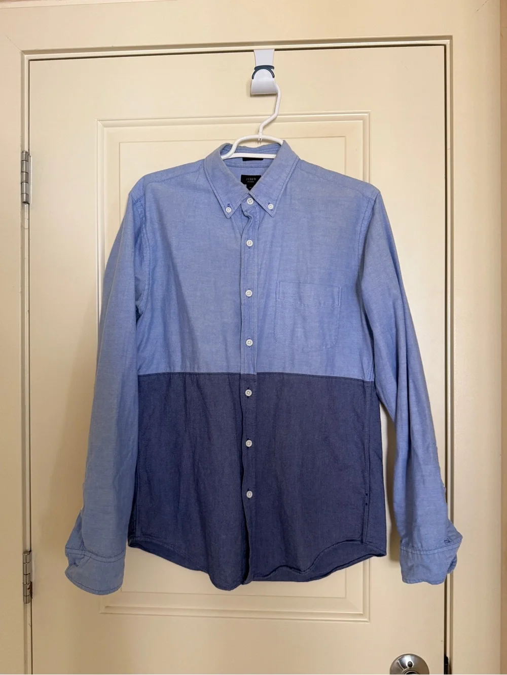 J. Crew Light Blue Oxford Slim Fit Button-Down Shirt